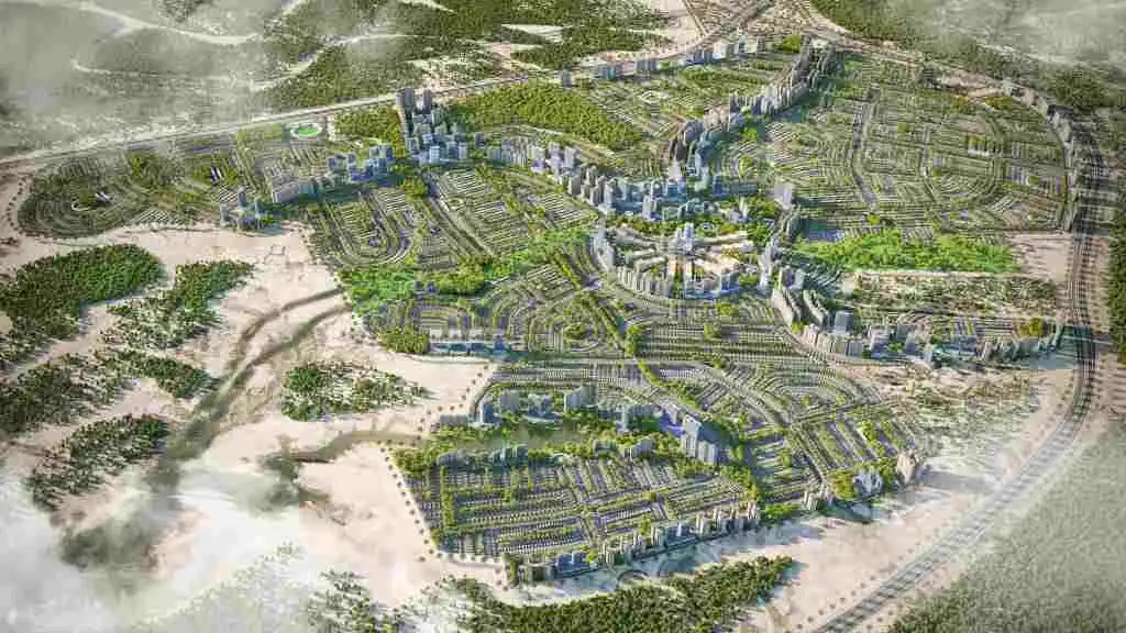 Faisal Town phase 2 Arial View